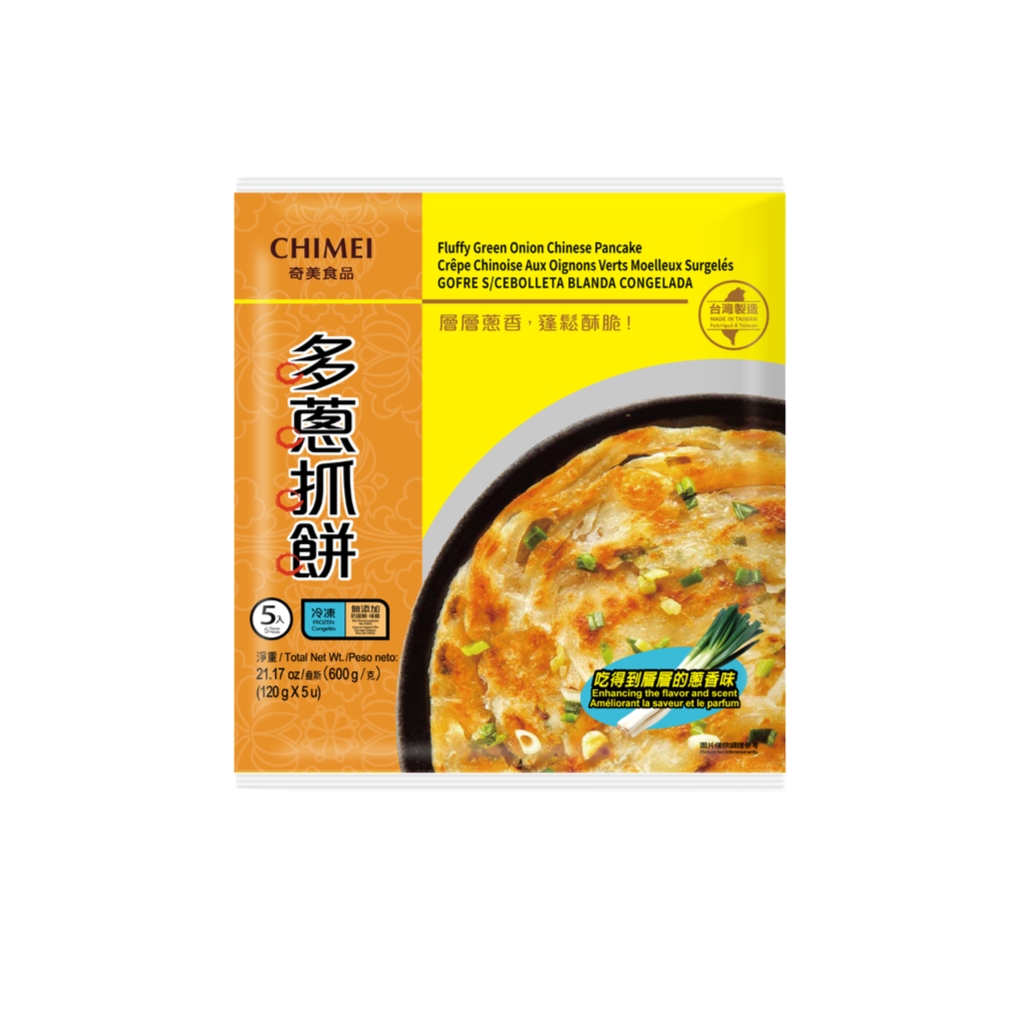 GOFRE CEBOLLETA CONGELADO *CHIMEI* 奇美冻多葱抓饼 120g/18
