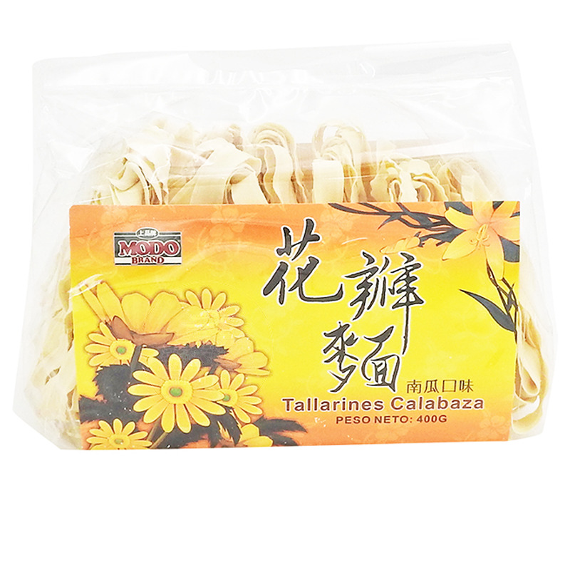 [502798/5T0601] TALLARIN SOBA CALABAZA *MODO* 上品南瓜花瓣面 400g/18