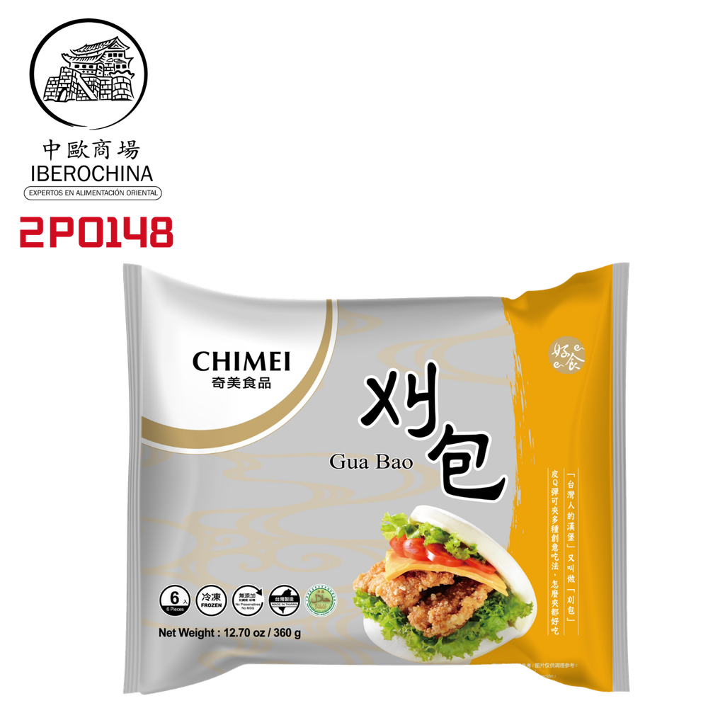 PAN BAO CONGELADO *CHIMEI* 奇美冻大刈包 360g/6u/18