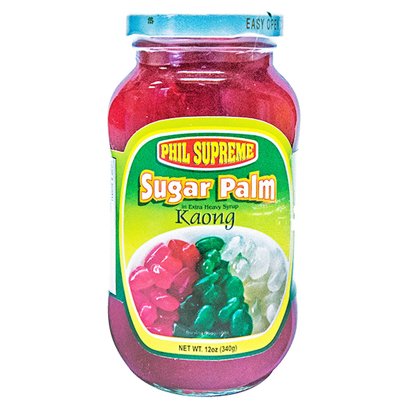 [501207/5C0351] KAONG PALMA AZUCAR ROJO *PHIL SUPREME* 菲式红糖棕果 340g/24