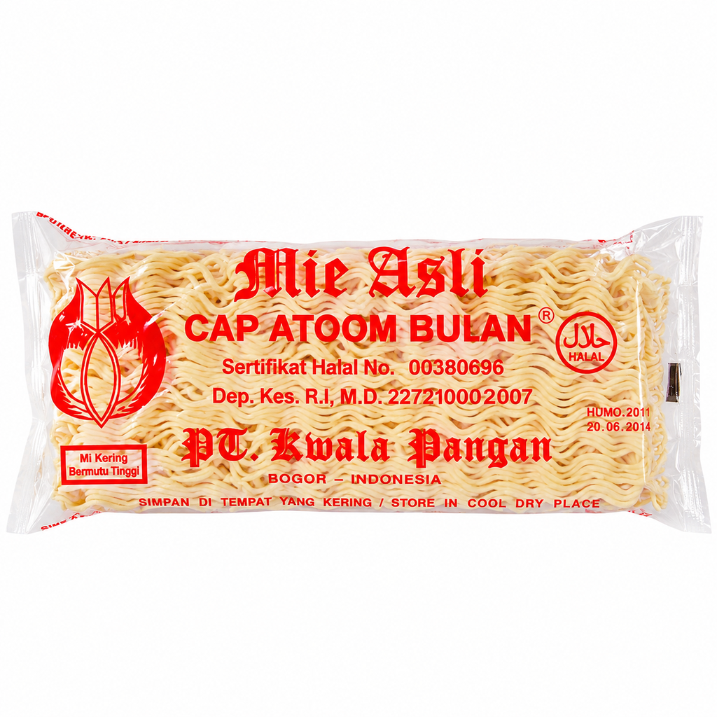 TALLARIN ATOOM BULAN *MIE ASLI* 正宗炮弹面 200g/20