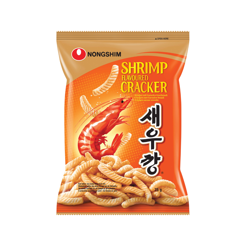 [501494/5G0107] SNACK GAMBA RIZADO *NONGSHIM* 农心虾条 75g/20