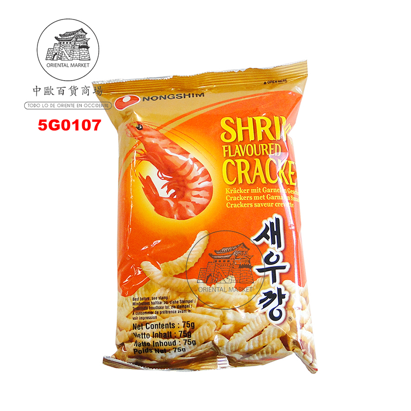 CHIPS RIZO SABOR GAMBA *NONGSHIM* 韩国农心虾条 75g/20