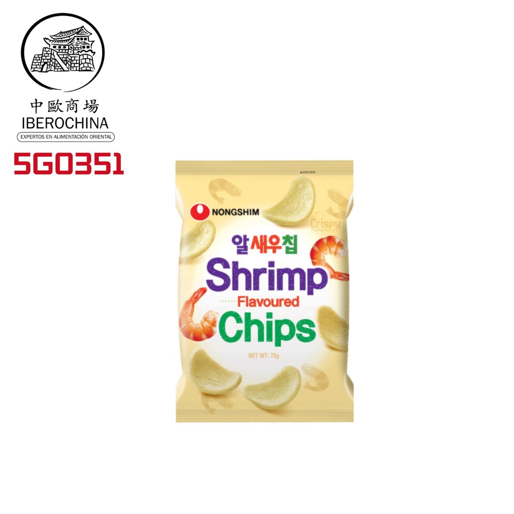 CHIPS GAMBA *NONGSHIM* 农心虾片 75g/20