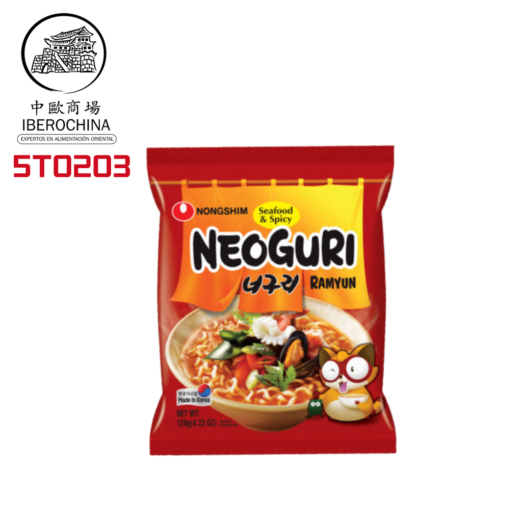 NOODLE NEOGURI PICANTE *NONGSHIM* 农心辣乌龙面 120g/20