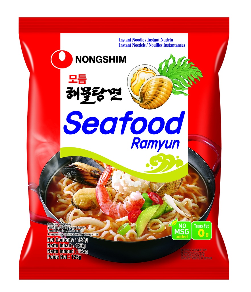[501486/5T0230] NOODLE SEAFOOD *NONGSHIM* 农心海鲜辛拉面 125g/20