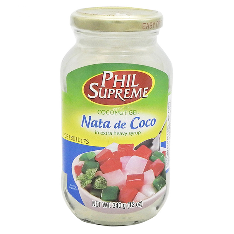NATA DE COCO *PHIL SUPREME* 菲式椰果 340g/24