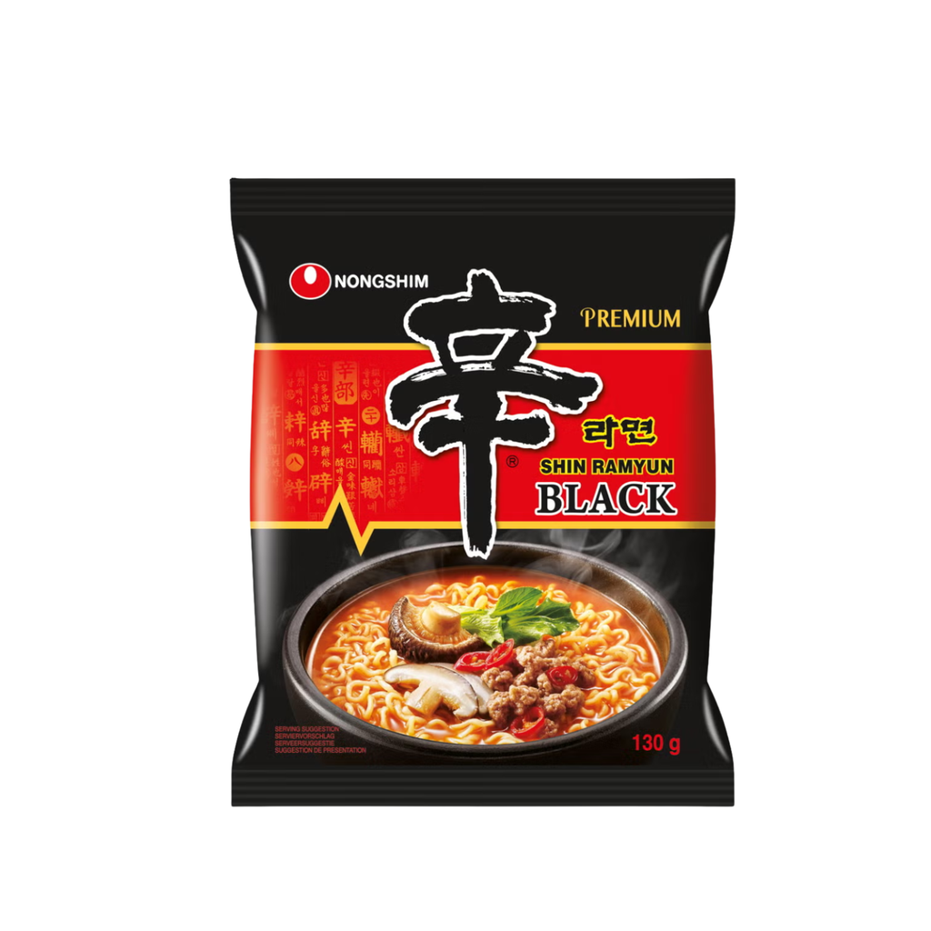[501487/5T0823] NOODLE SHIN BLACK *NONGSHIM* 农心浓汤辛拉面 130g/20