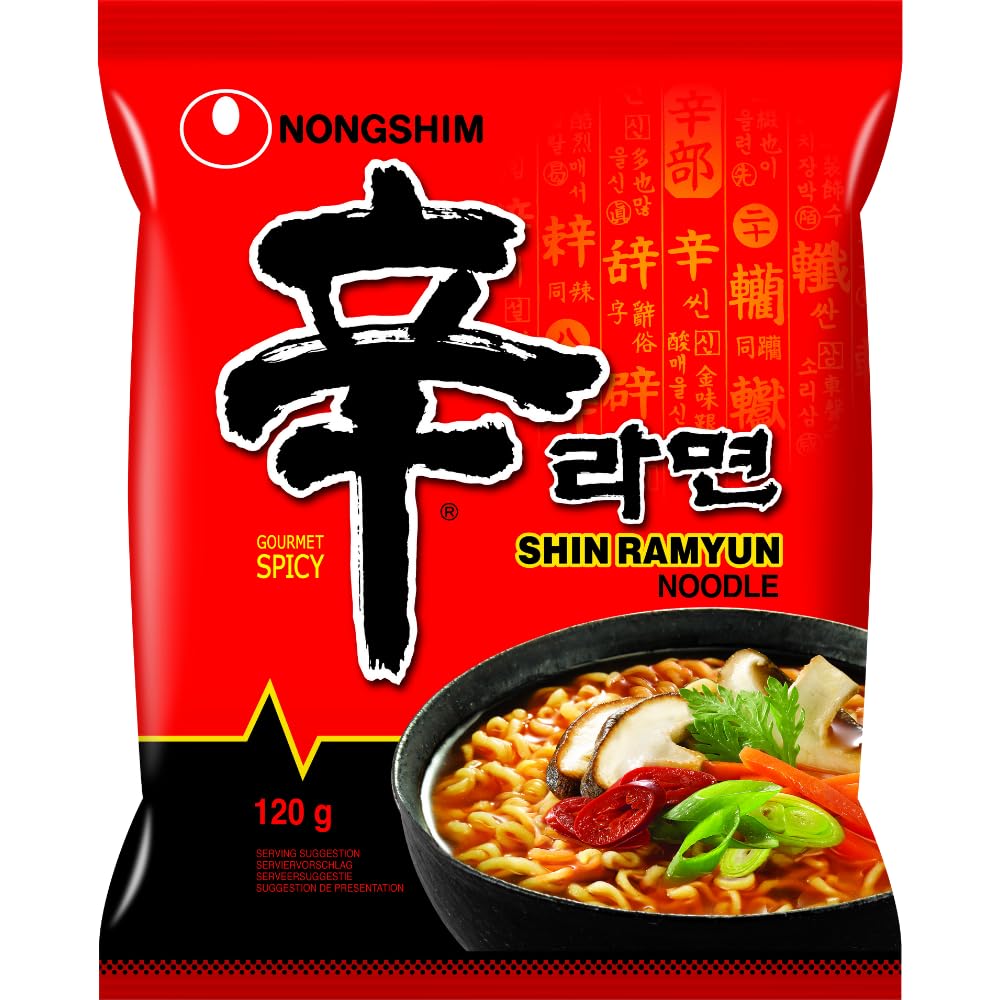 FIDEOS DE SHIN RAMYUN *NONGSHIM* 农心辣辛拉面 120g/20
