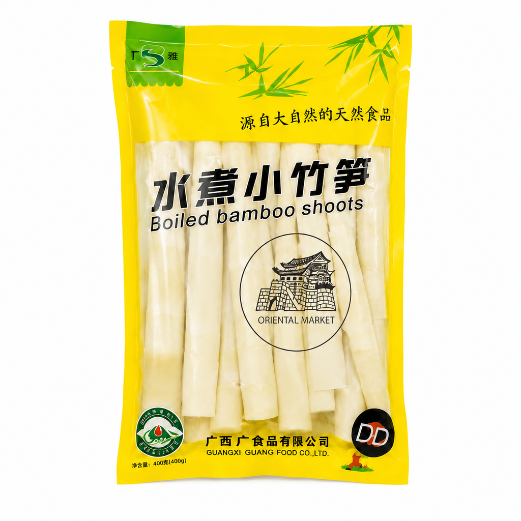 BAMBU TIERNO COCIDO  袋装水煮小竹笋 500g/20