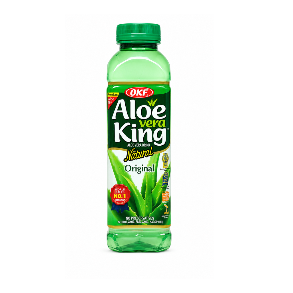 [501684/5B0080] BEBIDA ALOE VERA ORIGINAL *OKF* 韩国芦荟饮料 500ml/20