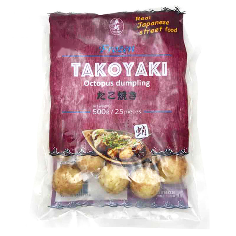 TAKOYAKI CONGELADO  日本冻章鱼烧 20g/25u/20
