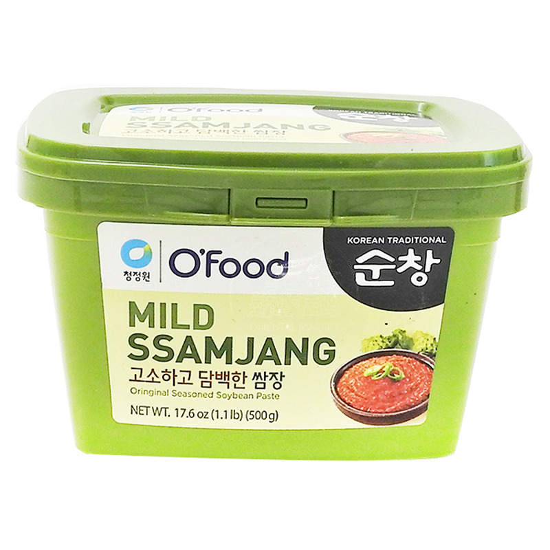 [502338/5P0597] PASTA SOJA AMARILA *BIBIGO* 韩国黄豆包饭酱 500g/20