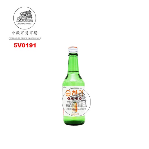 [5V0191] SOJU (12%) YOGUR *LOTTE* 乐天酸奶味烧酒 350ml/20