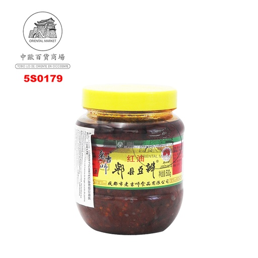 [5S0179] SALSA TOBAN SABOR PICANTE   老吉师郫县豆瓣酱 500g/24