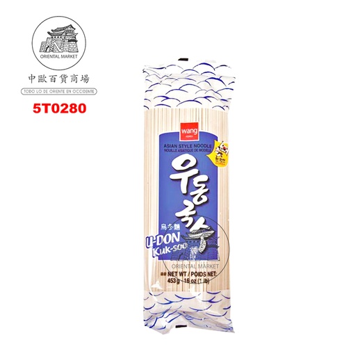 [5T0280] TALLARIN UDON *WANG* 韩国WANG乌冬面干 453g/24