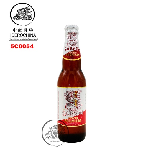 [5C0054] CERVEZA (4,9%) VIETNAM *SAIGON* 西贡越南啤酒 355ml/24