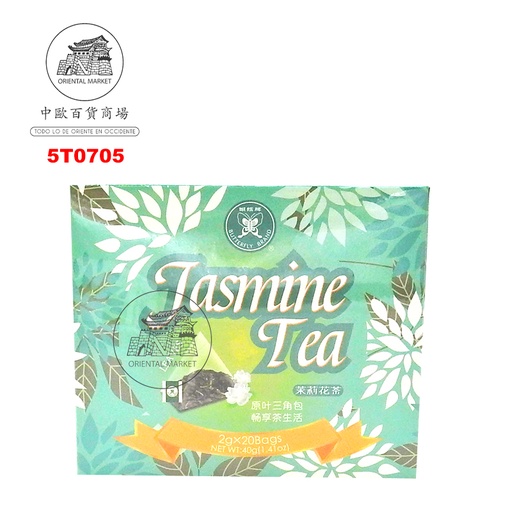 [5T0705] TE JAZMIN TRIANGULO  三角茉莉袋泡茶 2g/20u/24