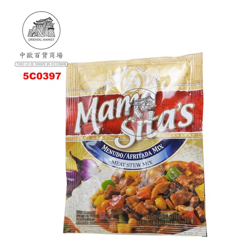 [5C0397] CONDIMIENTO MENUDO AFRITA *MAMASITAS* 菲调味料 30g/24