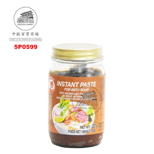 [502344/5P0599] PASTA SOPA TERNERA *COCK* 鸡标牛肉汤酱 227g/24