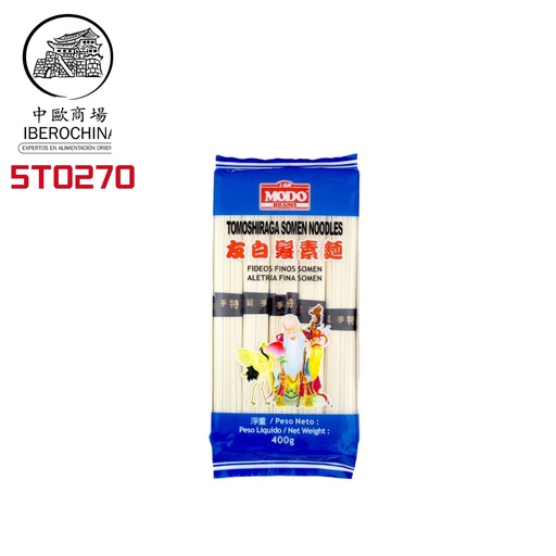 [5T0270] FIDEO FINO SOMEN *MODO* 上品素面 400g/24