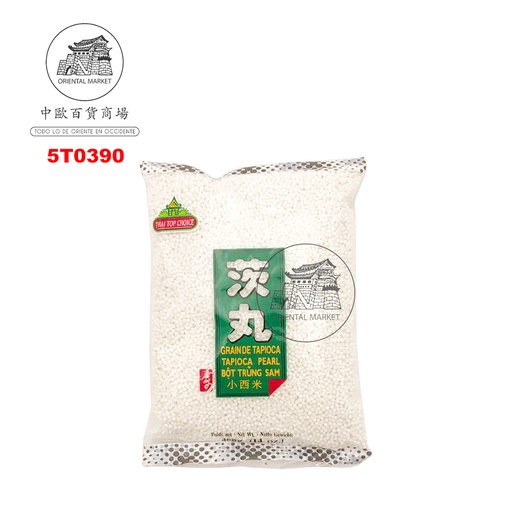 [5T0390] TAPIOCA BLANCO *COCK* 鸡标小西米 400g/24