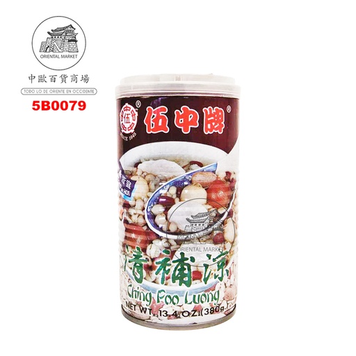 [5B0079] BEBIDA CHINPOLIANG *WU CHUN* 伍中清补凉 380g/24