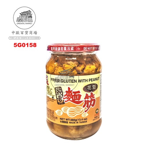 [5G0158] GLUTEN CON CACAHUETES *MASTER* 状元花生面筋 380g/24
