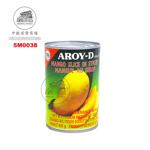 [5M0038] MANGO ALMIBAR *AROY-D* 芒果 425g/24