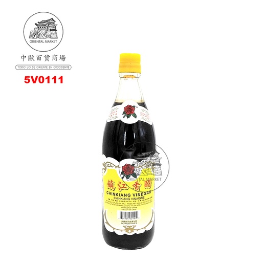 [502904/5V0111] VINAGRE CHINKIANG *ROSA* 玫瑰牌镇江香醋 600g/24