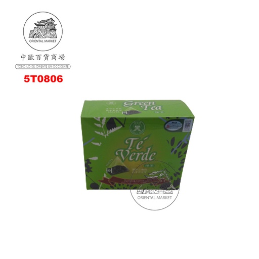 [5T0806] TE VERDE (PEQUEÑA)*GT* 小箱袋泡绿茶 2g/40g/24