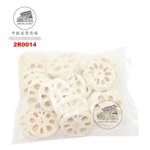 [2R0014] RAIZ LOTUS TROCEADA CONGELADA *SUSHI KING* 寿司王冻莲藕片 400g/25