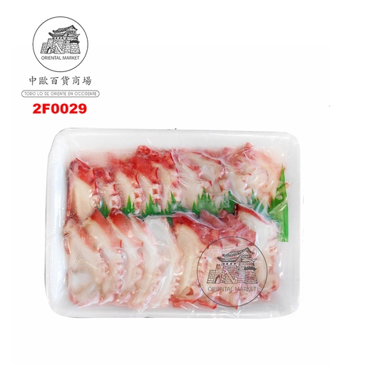 [2F0029] FILETE PULPO  日本生𫠒鱼拼盘 160g/25 CN-54