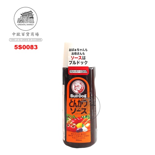 [5S0083] SALSA TONKATSU *BULLDOG* 日本酱 300ml/30