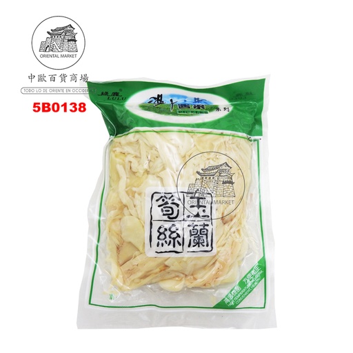 [5B0138] BAMBU CONSERVADO *WZ* 绿鹿牌玉兰笋丝 500g/30