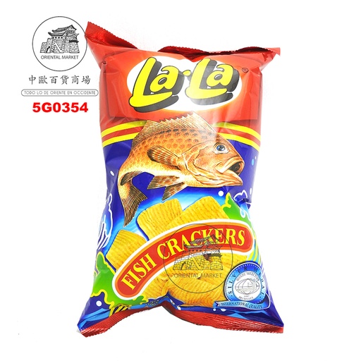 [5G0354] GALLETA PESCADO *LALA* 拉拉牌魚餅 100g/24