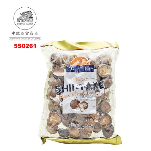 [5S0261] SETA EXTRA 4cm *SKY SWAN* 天鹅香菇 200g/30