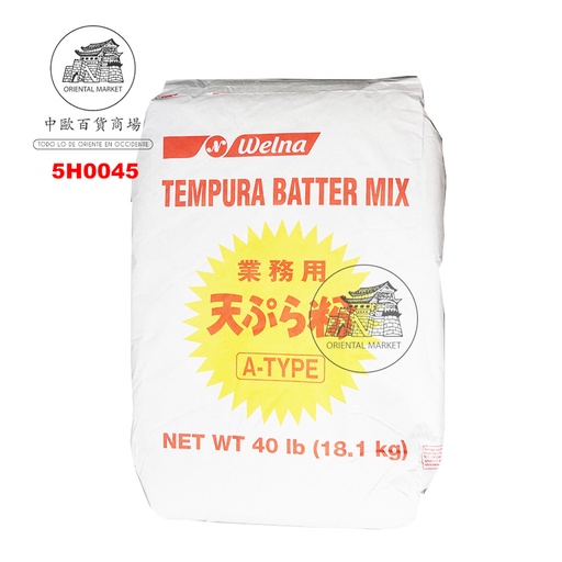 [5H0045] HARINA TEMPURA *NISSHIN* 日本炸虾粉 18,16kg