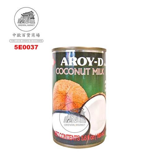 [5E0037] LECHE COCO *AROY-D* 纯椰奶 165ml/48