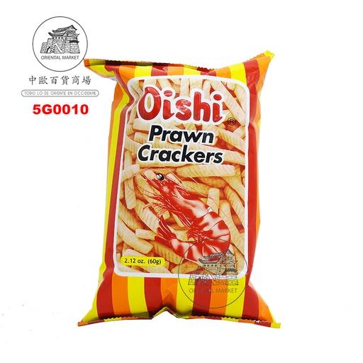 [5G0010] CHIP GAMBAS *OISHI* 上好佳鲜虾条 60g/50