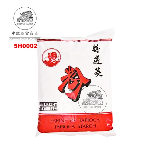 [502141/5H0002] HARINA TAPIOCA *COCK* 鸡标木薯粉 400g/50