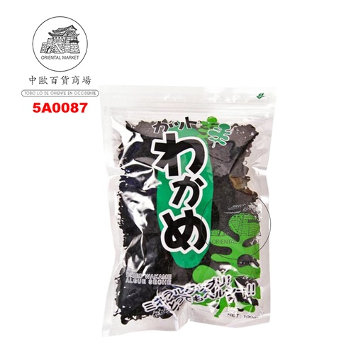 [5A0087] WAKAME SECA *SUSHI KING* 寿司王裙带菜 100g/50
