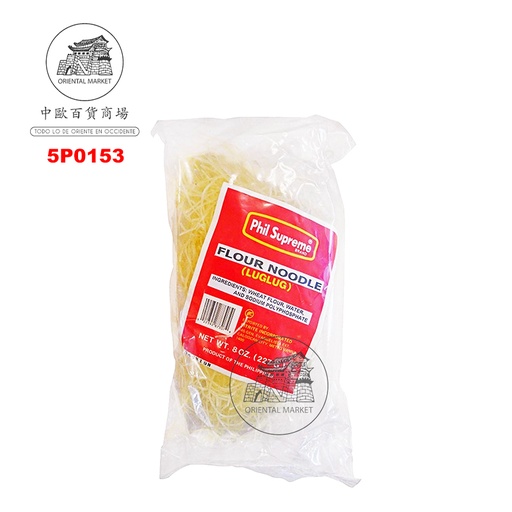 [5P0153] FIDEO PANCIT *LUG-LUG* 菲律宾米粉(粗) 227g/30
