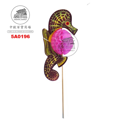 [5A0196] ADORNO POSTRE   海马花签盒 /100