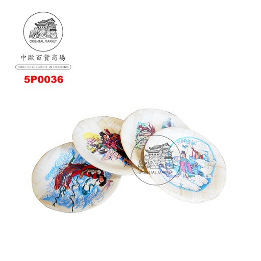[5P0036] PLATO BAMBU 小竹盘 10.5cm/1176