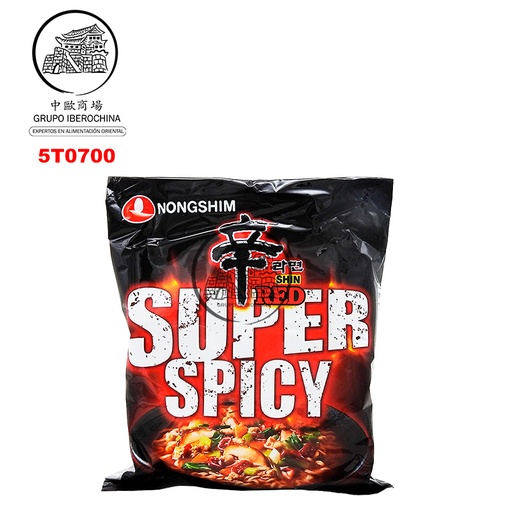 [5T0700] FIDEOS DE SUPER SPICY *NONGSHIM* 农心辛特辣面 120g/20