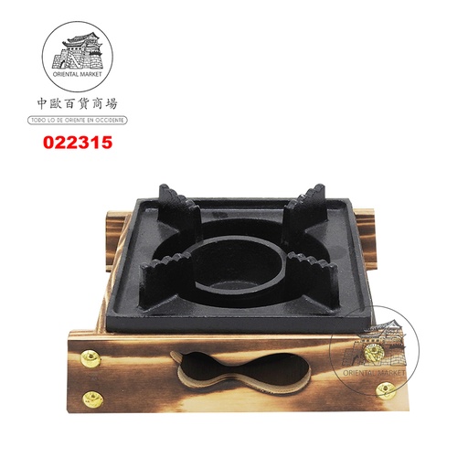 [022315] COCINA HIERRO FUEGO *315* 台湾单管小炉+木座 /12