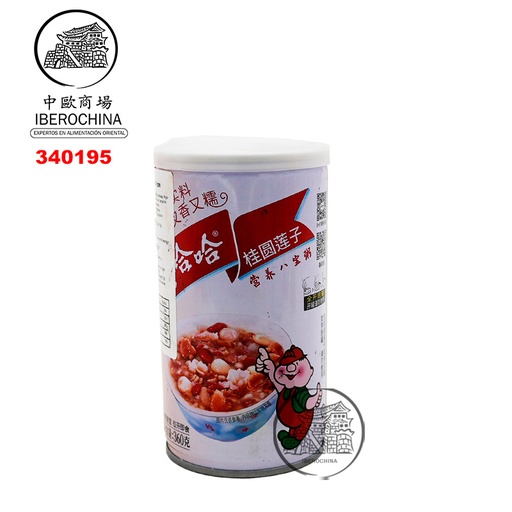 [340195] ARROZ DULCE PAPAU 娃哈哈八宝粥 360g/12