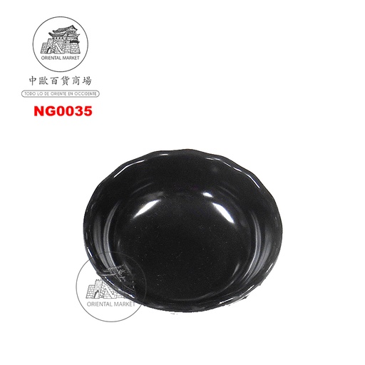 [NG0035] PLATO LOTUS *03* 塑黑色莲花豆油池 384