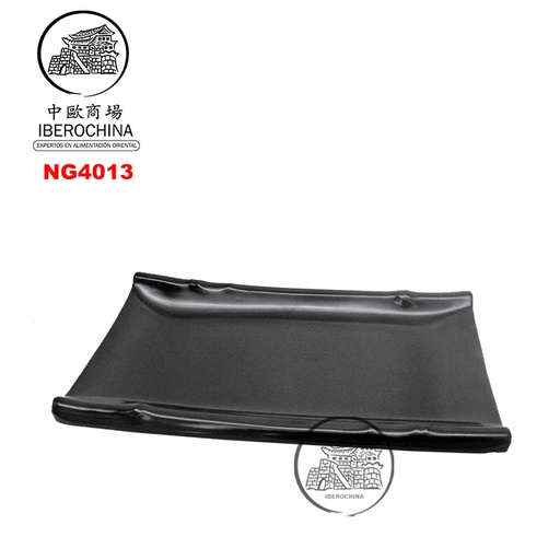 [NG4013] PLATO PARA SUSHI *4013* 塑黑色寿司皿 144